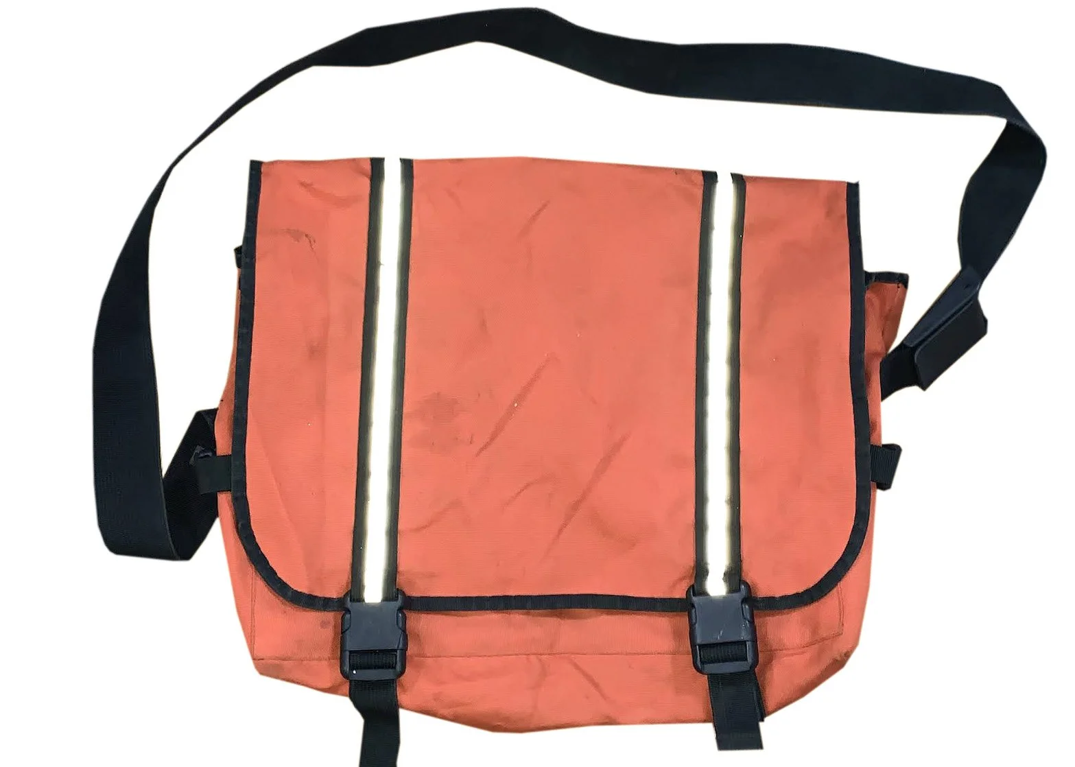 Vintage Gap Tech Orange/ Black/ 3M Messenger Bag — RootsBK
